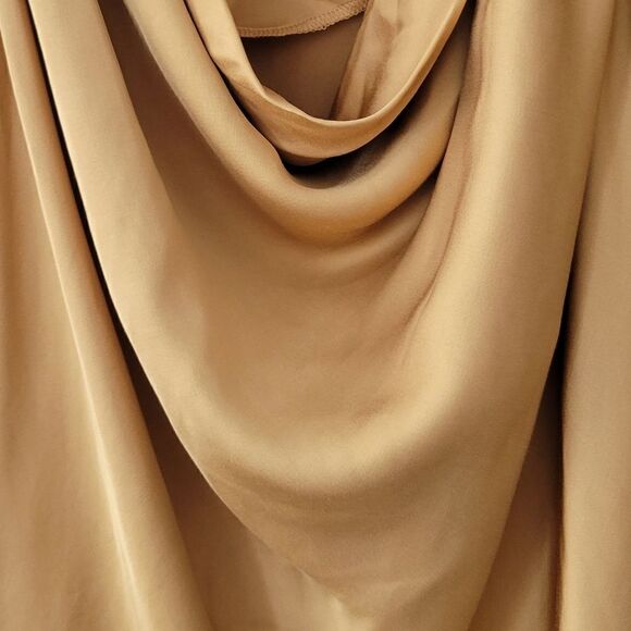 NWT Maree Pour Toi Drape Tank Satin Charmeuse Camisole - Picture 4 of 5